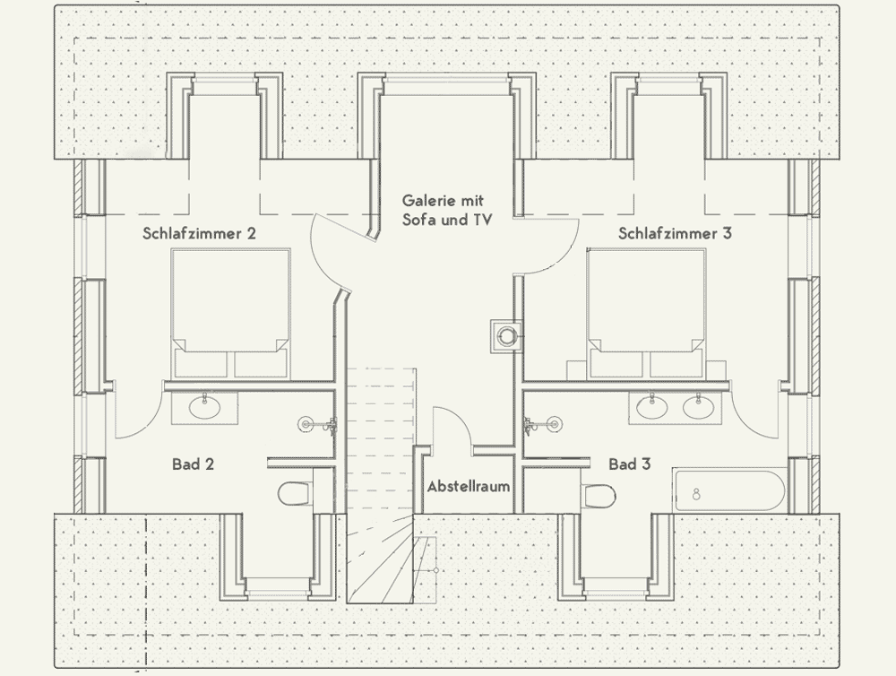 OG Grundriss Ferienhaus Emmas Hus auf Pellworm 